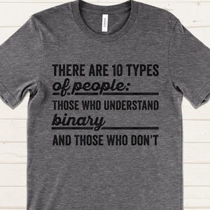 Funny Programmer Shirt, Coding Humor Tee, Binary Code Shirt, Developer Gift, Computer Science Shirt, Nerd Geek Shirt