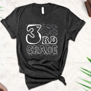 3rd Grade Teacher Gift, Teacher Shirt, Third Grade Shirt, 3rd Grade Gift, Back to School Shirt, Teacher Team Shirt, Grade Level Shirt