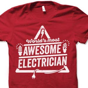 Electrician Shirt. Electrician Gifts.