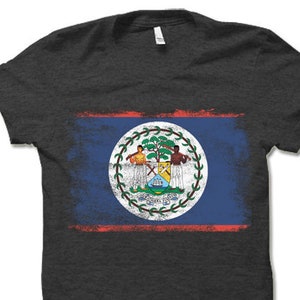 Belize Flag T Shirt Belizean Flag T Shirt Gift - Etsy