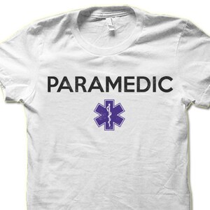 Paramedic T Shirt. First Responder Shirt. Medic Ambulance Emergency T Shirt Gift.