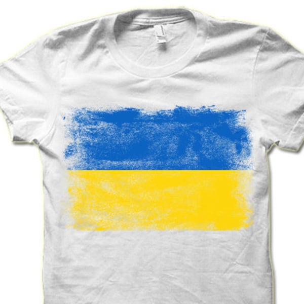 Ukraine Flag T Shirt | Ukrainian flag T Shirt Gift