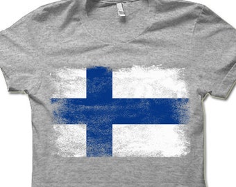 Finland Flag Shirt | Finnish Flag T-Shirt Gift