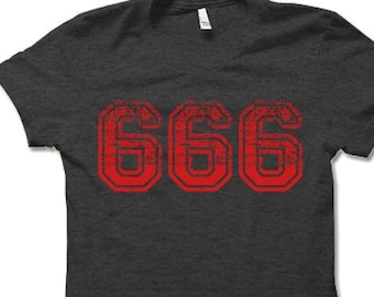 Team 666 Shirt | Satanist Occult T Shirt