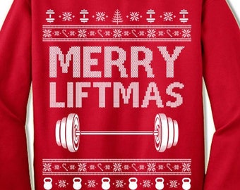 Merry liftmas christmas sweater online