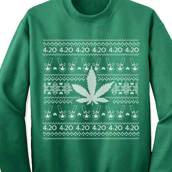 Weed Christmas Decor Etsy