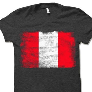 Peru Flag Shirt | Peru Flag T-Shirt Gift