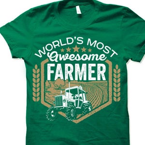 Cool Farmer Gifts. Farmer Shirt. Gift Ideas for Farmers.