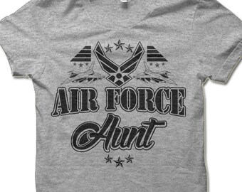 Air Force Aunt Shirt.  Funny Gift for Aunt.