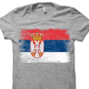 Serbia Flag Shirt | Serbian Flag T-Shirt Gift
