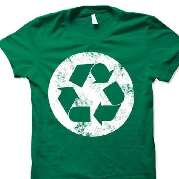 Recycle T Shirt - Etsy