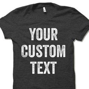 Custom T Shirts. Personalized Shirt for Men and Women. Custom - Etsy