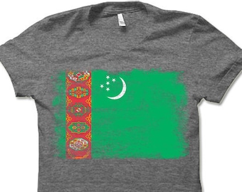 Turkmenistan Flag Shirt | Turkmen Flag T-Shirt Gift