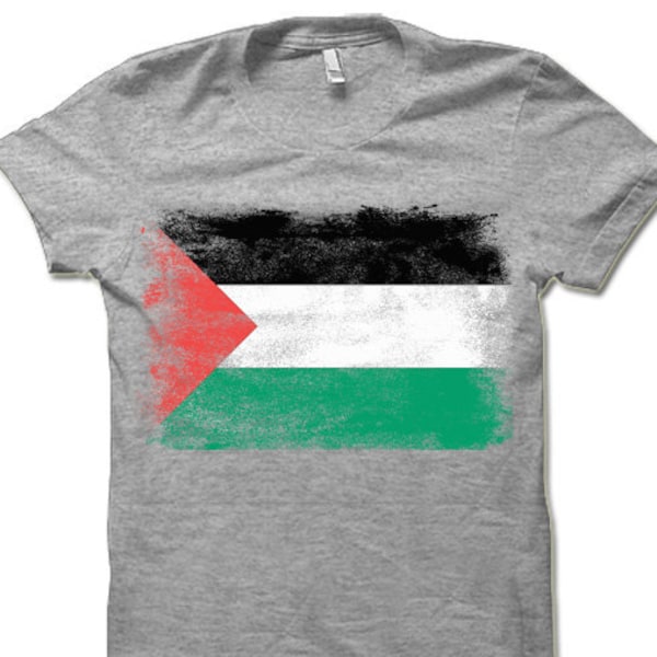 Palestine Flag T Shirt Etsy