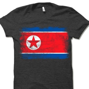 North Korea Flag Shirt | North Korean Flag T-Shirt Gift