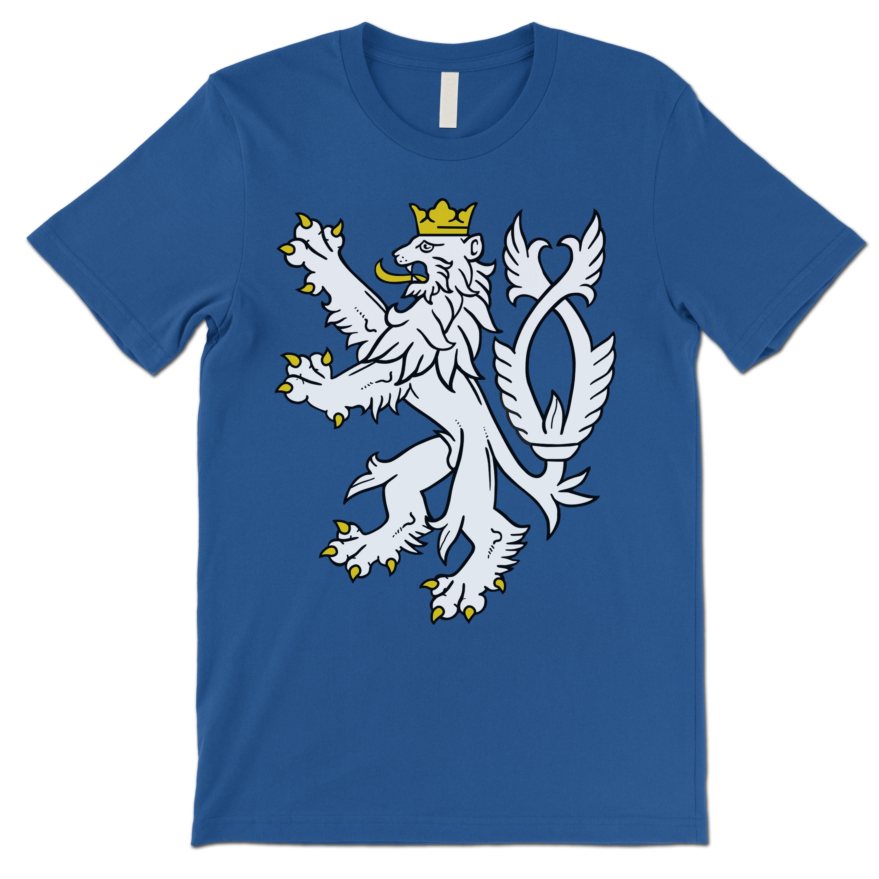 Retro Scottish Lion Rampant T Shirt. Vintage Scotland Lion Tee 