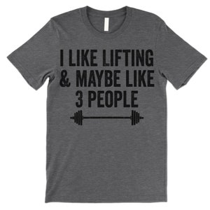 Funny Weight Lifting T Shirt. Weight Trainer Workout Shirt - Etsy