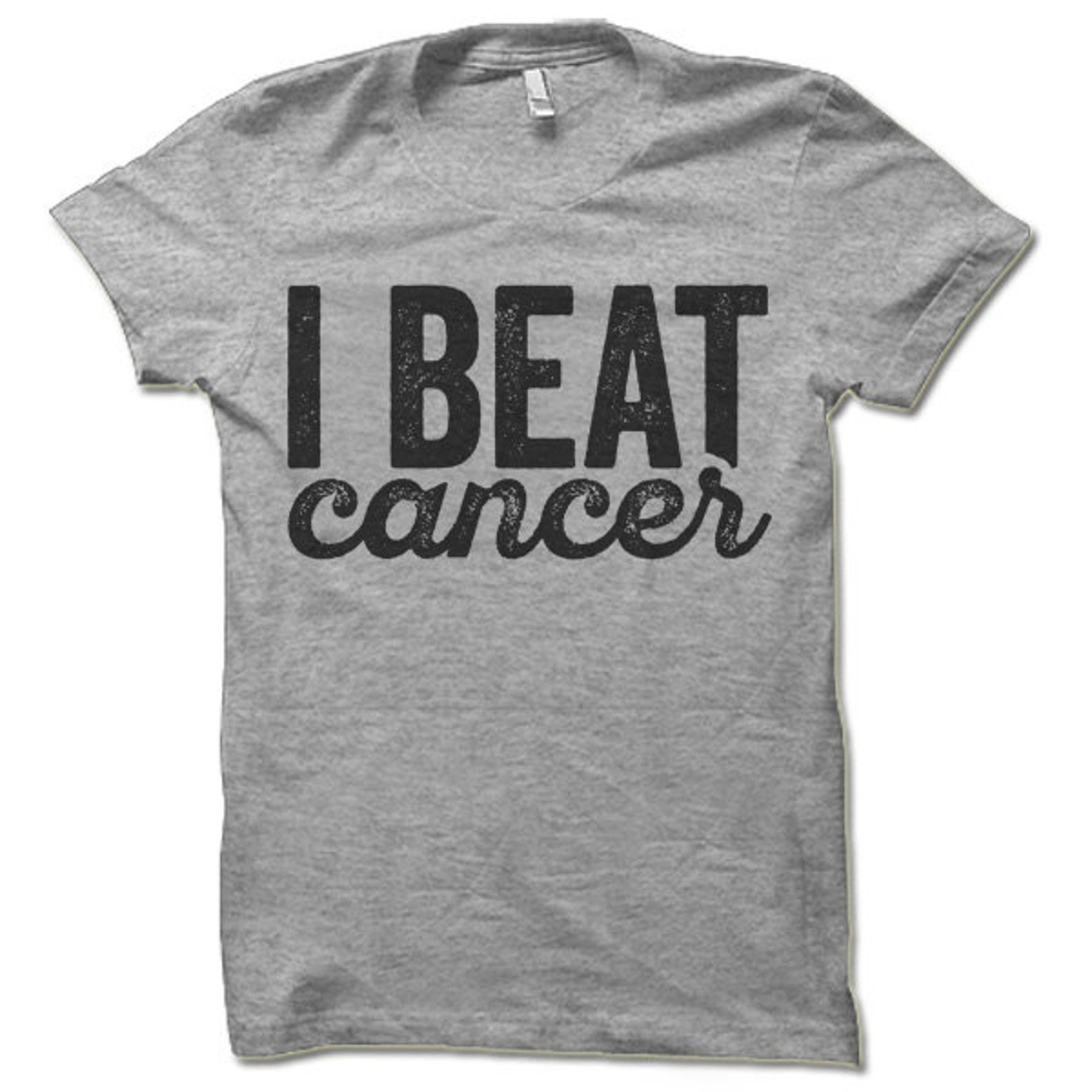 I Beat Cancer T-shirt. Breast Cancer Awareness Shirts. - Etsy