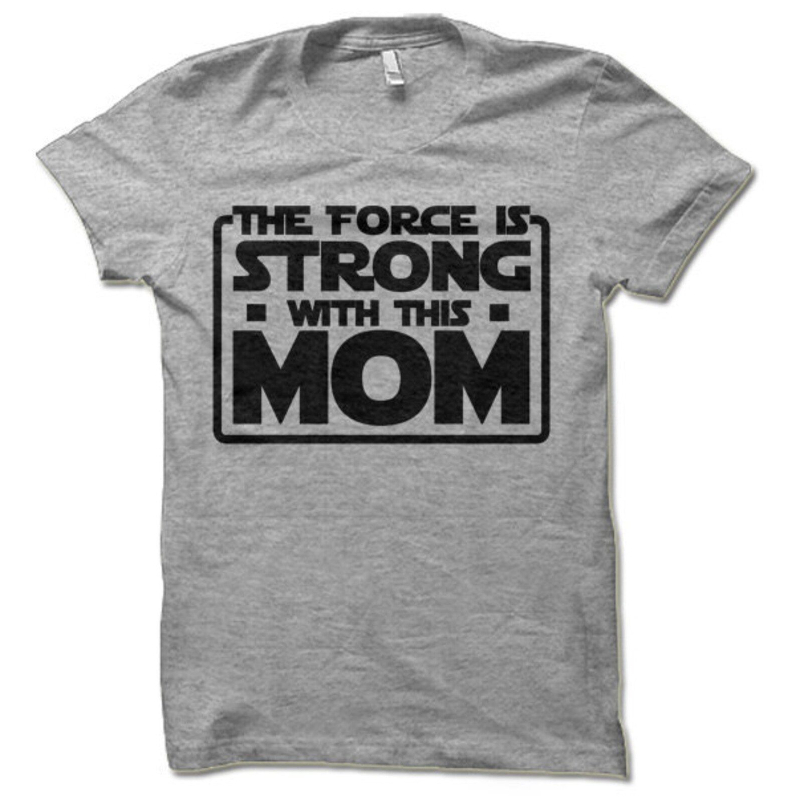 the force is strong with this one pregnancy shirt