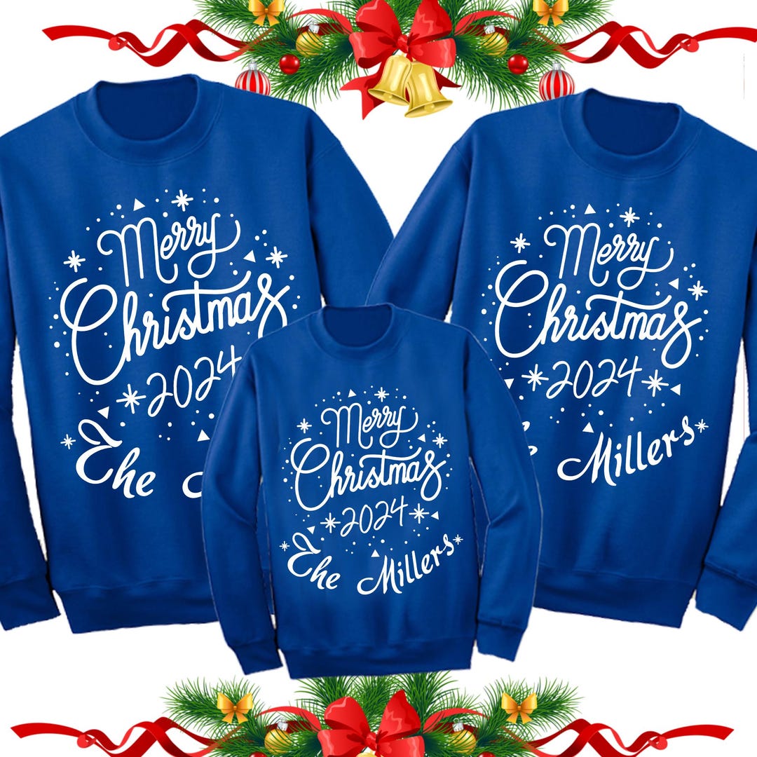 Sweat-shirt De Noël 2024 Pour Femme - Col Rond, Manches Longues, Idéal Pour Les Fêtes