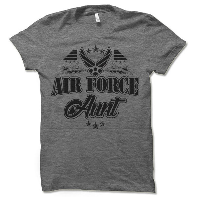 Air Force Aunt Shirt. Funny Gift for Aunt. image 3