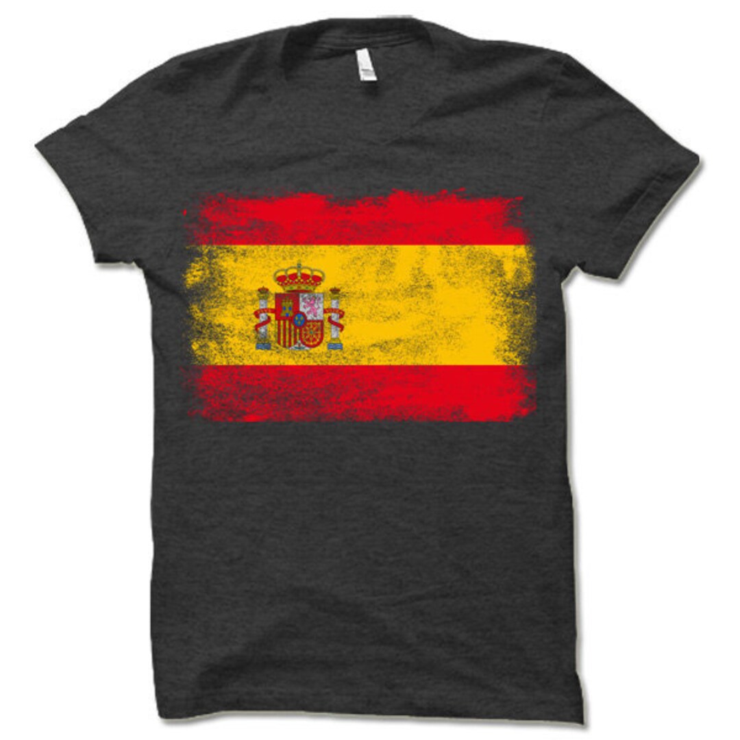 Spain Flag Shirt Spanish Flag T-shirt Gift - Etsy