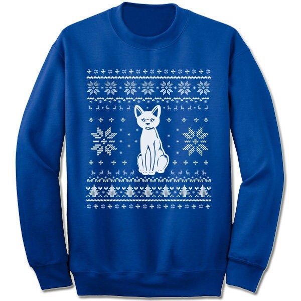 Ugly 2025 cat sweater
