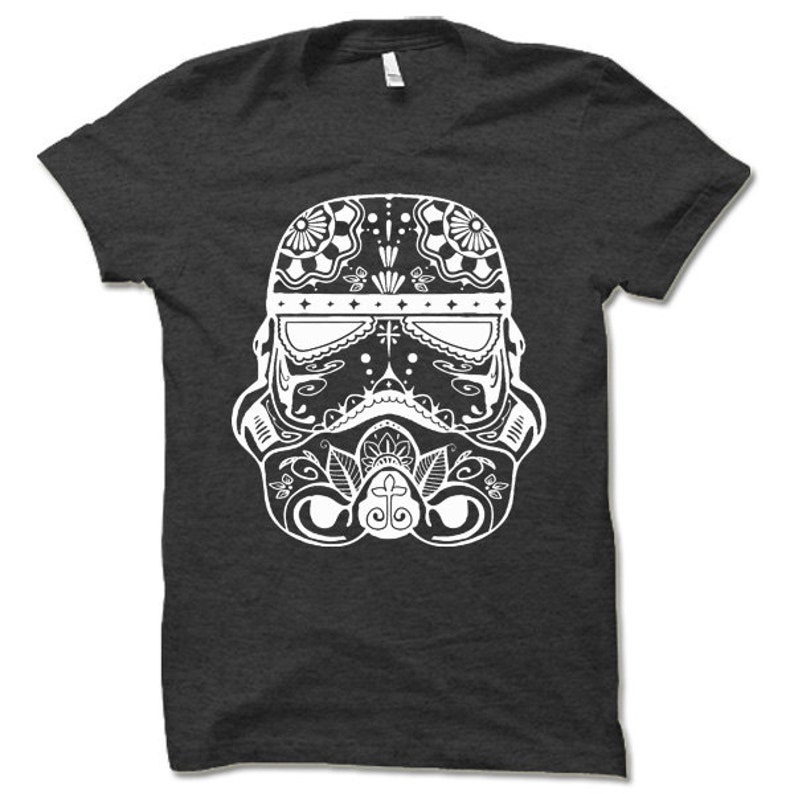 sugar skull stormtrooper shirt