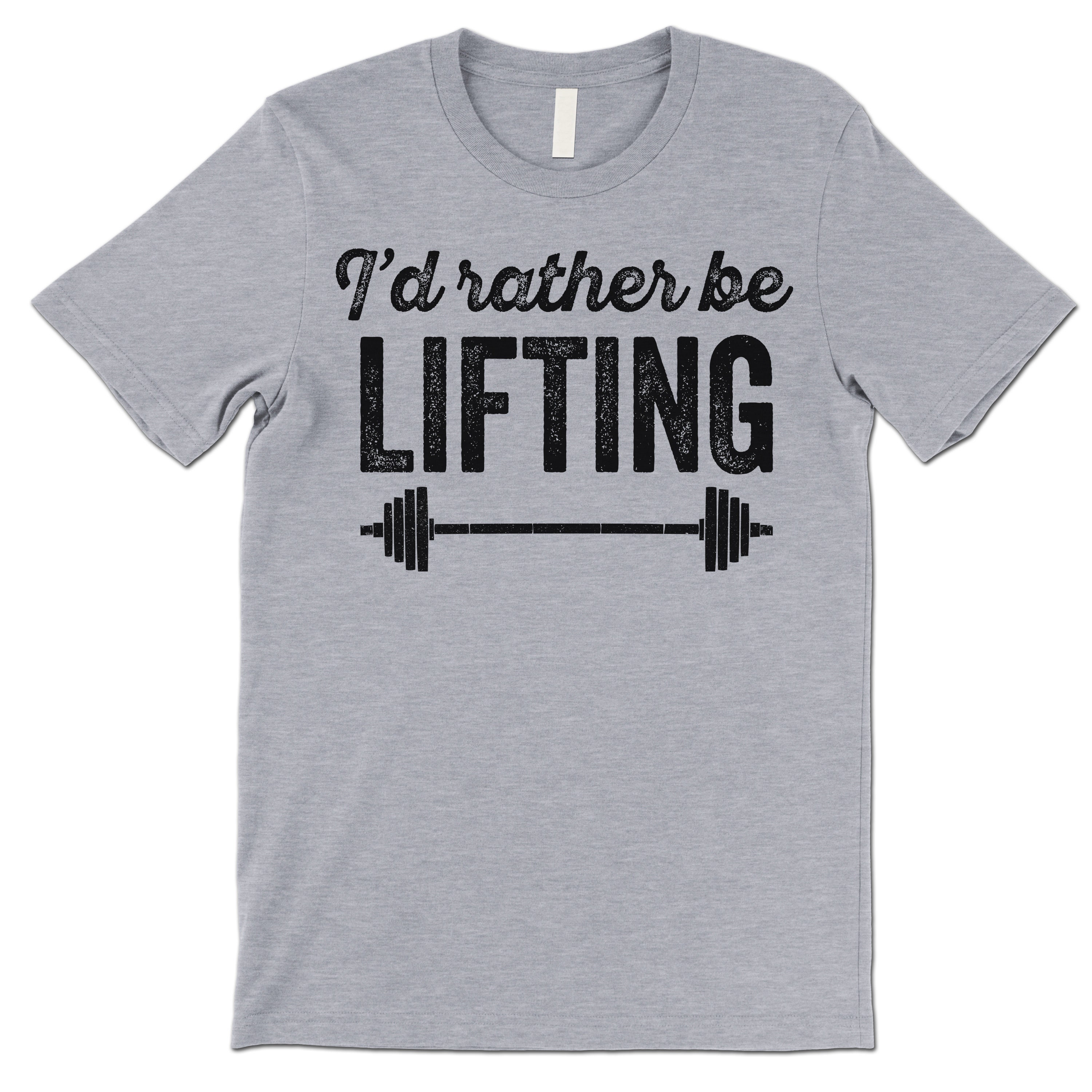 I'd Rather Be Lifting T Shirt. Funny Weightlifting T - Etsy