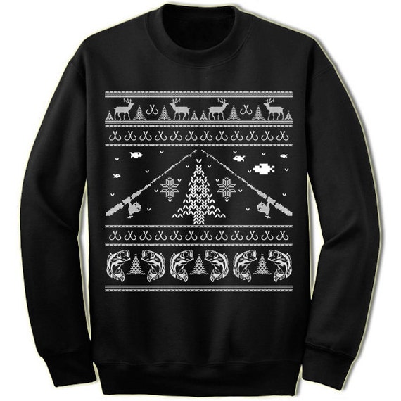 Fishing Christmas Sweater Sweatshirt. Fishing Christmas Shirt. Ugly  Christmas Sweaters for Men and Women. Christmas Gift. -  Canada
