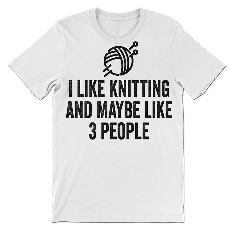Funny Knitting T Shirt. Knitting Enthusiast Shirt Gift. Etsy