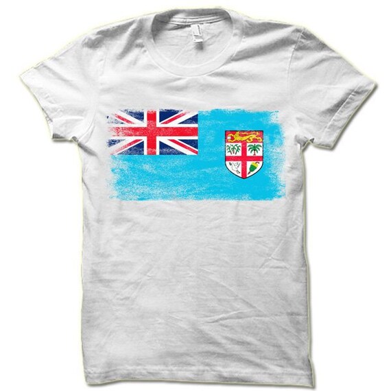 Fiji Flag Shirt Fijian Flag T-shirt Gift | Etsy