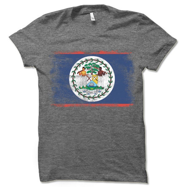 Belize Flag T Shirt Belizean Flag T Shirt Gift | Etsy