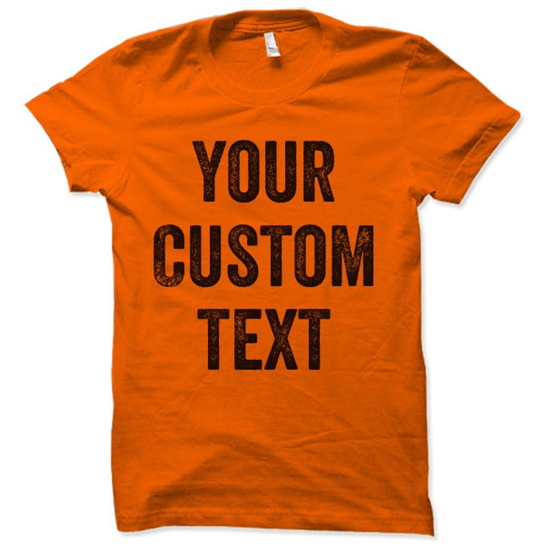 Custom T Shirts. Personalized Shirt for Men and Women. Custom Etsy
