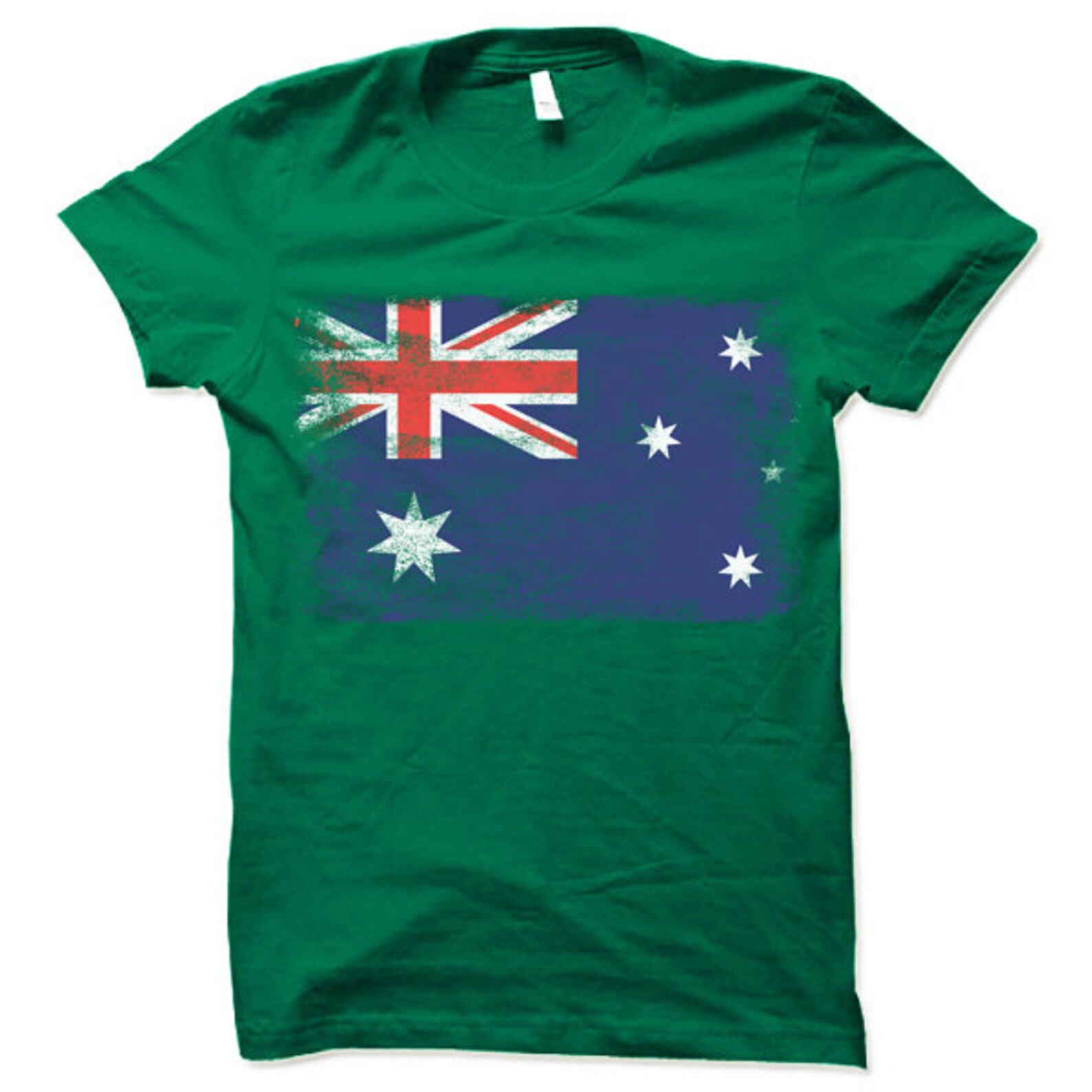 Flag of Australia T Shirt Australian Flag Shirt Aussie Etsy