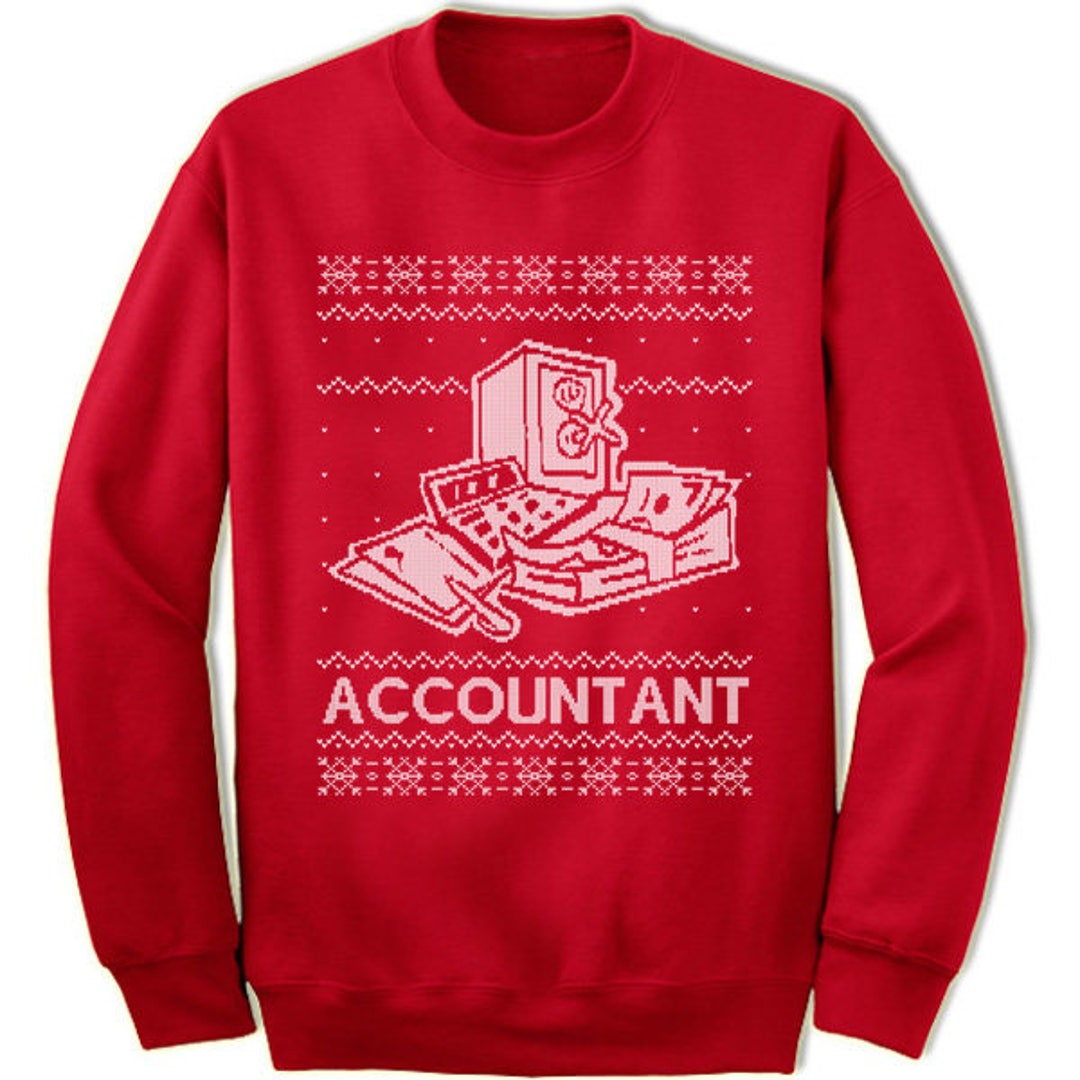 Accountant Christmas Sweater. Accountant Sweatshirt for Men Etsy