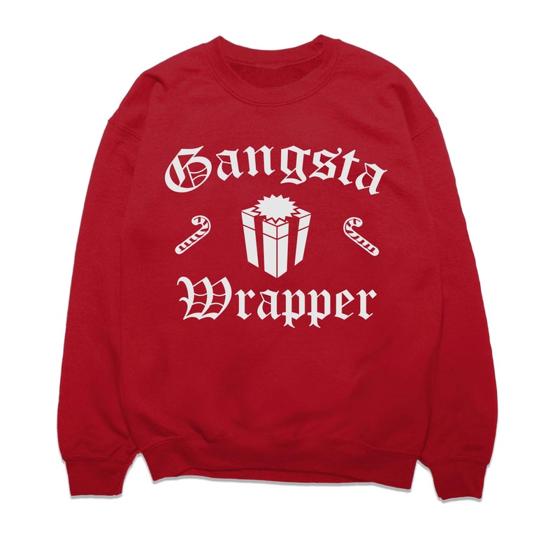 Gangsta Wrapper Ugly Christmas Sweater