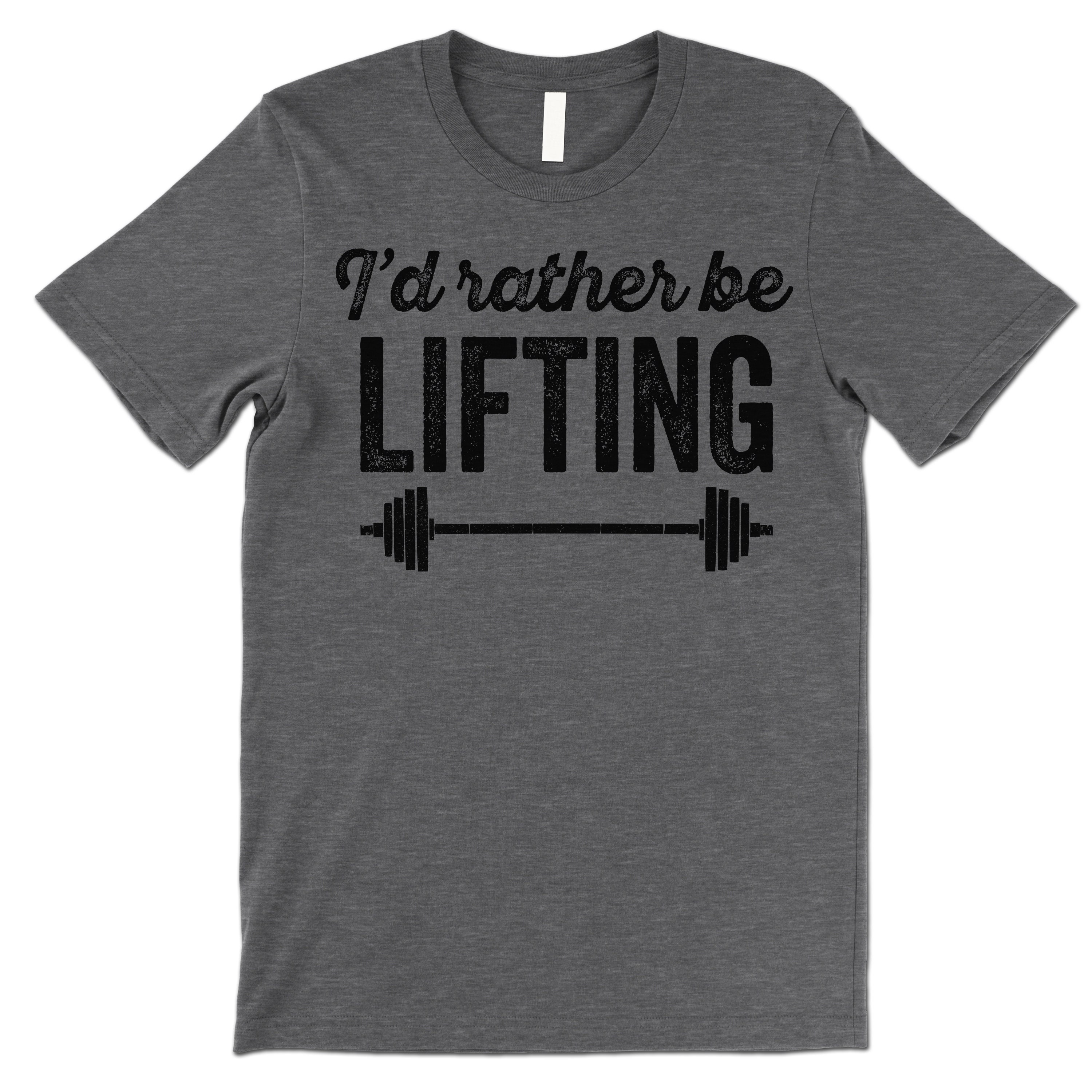 I'd Rather Be Lifting T Shirt. Funny Weightlifting T | Etsy