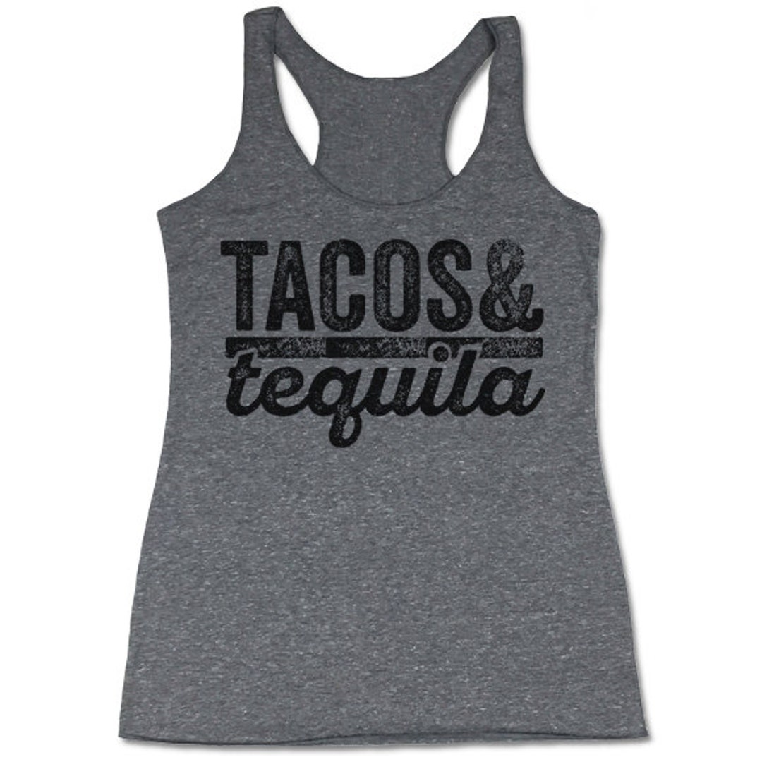 Tacos & Tequila Tank Top. Funny Racerback Tank. Party Tank. Vacation ...