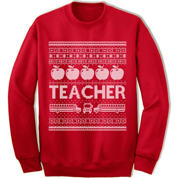Christmas sweater best sale teacher