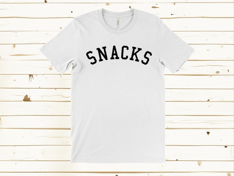 Snacks T Shirt, Casual Funny T-Shirt, Food Lover Shirt, Casual Graphic Tee, Comfortable Snack T-Shirt, Snack Lover Gift, T-Shirt for Foodies image 3