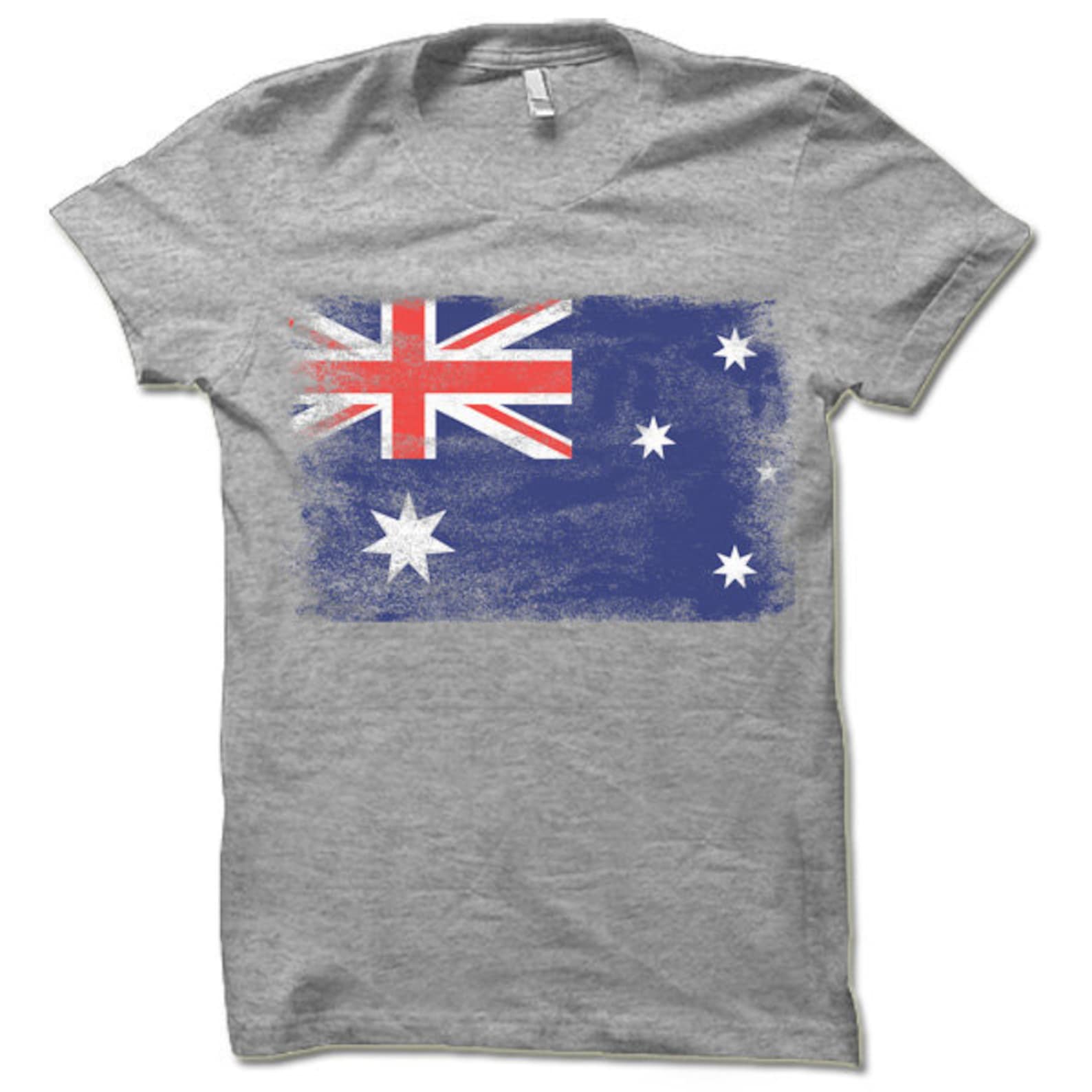 Flag of Australia T Shirt Australian Flag Shirt Aussie Etsy