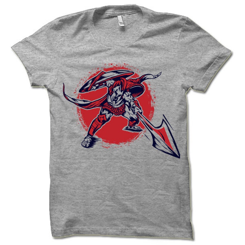Spartan Workout Training T Shirt. Cool Workout Shirt