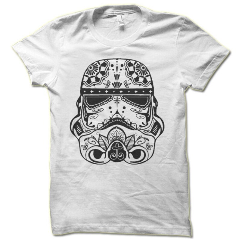 sugar skull stormtrooper shirt
