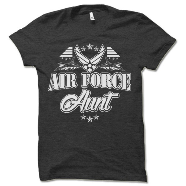 Air Force Aunt Shirt. Funny Gift for Aunt. image 2