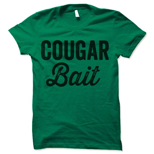 Cougar Bait Men's T Shirt - Crazy Dog T-Shirts