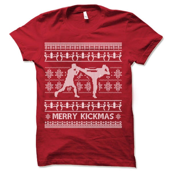 Merry Kickmas Christmas T-shirt