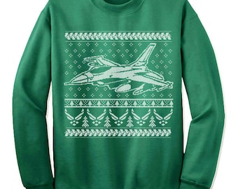 Air force hotsell christmas sweater