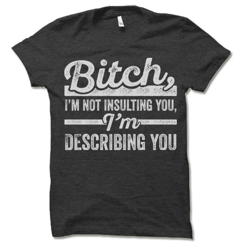 I'm Not Insulting You I'm Describing You Tshirt. Etsy