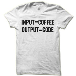 Funny Programmer T-shirt. Code and Coffee Shirt. - Etsy